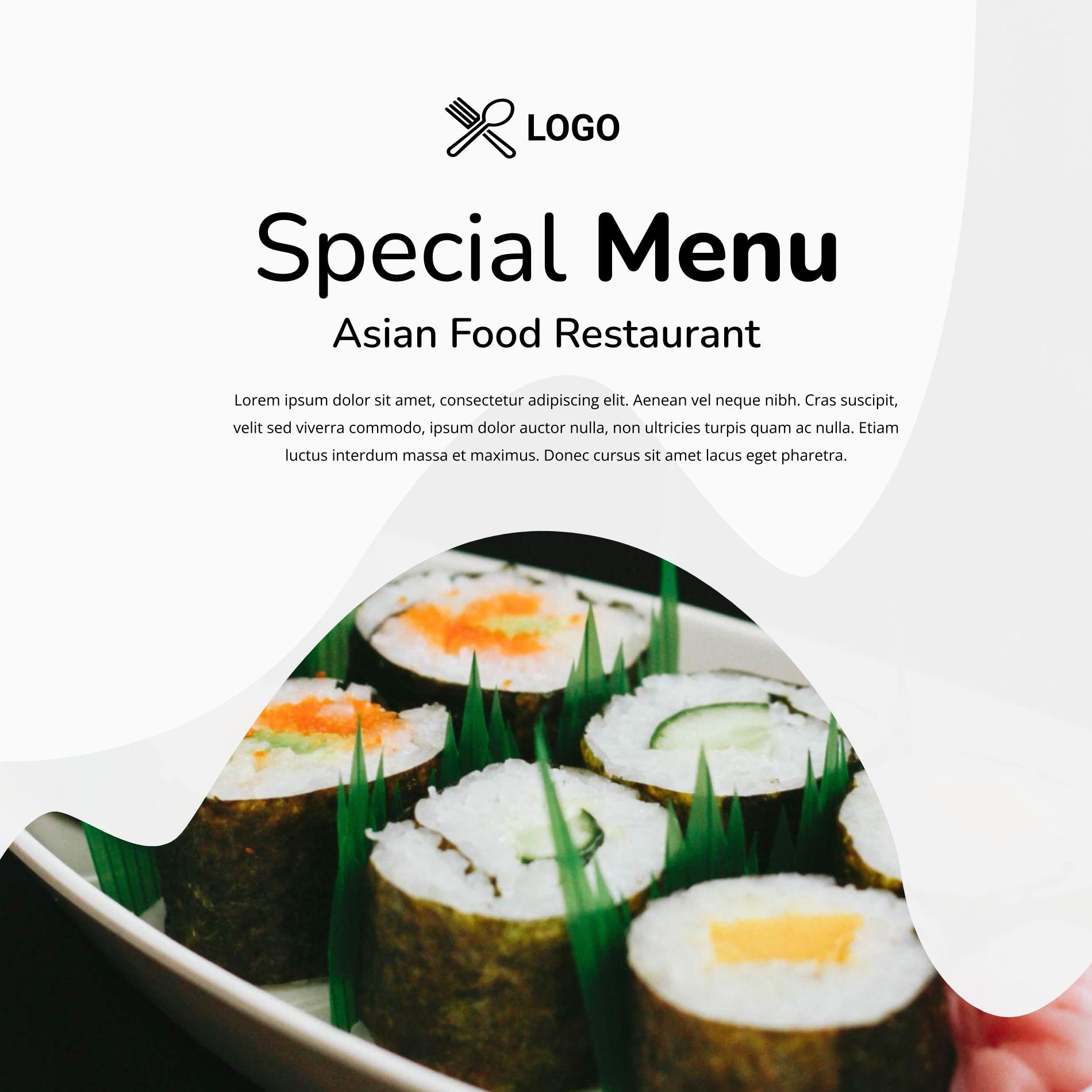 Menu Spesial Restoran Asia